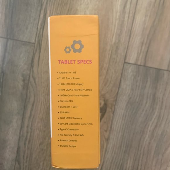 NWT AEEZO KIDS FHD TRONPAD 7-TK701 7" WIFI ANDROID 10 TABLET 2GB RAM 32G ROM - Picture 4 of 13